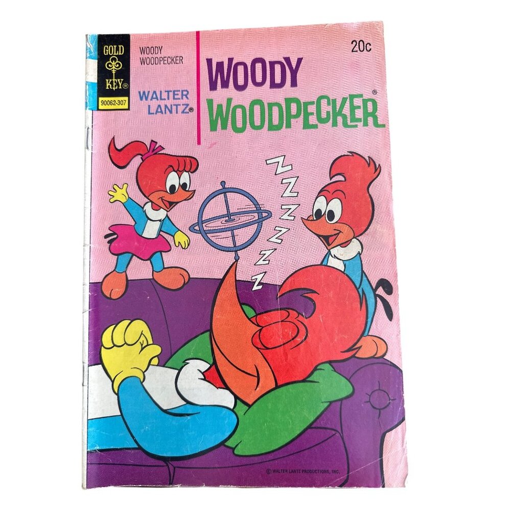 Walter Lantz Woody Woodpecker Comic Book 1973 #130 Vintage Bagged Boarded